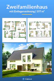 Dank der farblosen holzlasur kann das haus sowohl innen als auch außen zum einsatz kommen. Zweifamilienhaus Mit 2 Eingangen Zweifamilienhaus Haus Haus Plane