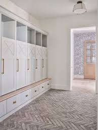 Legacy In Silverleaf Mudroom Flooring Mudroom Design Mudroom Lockers