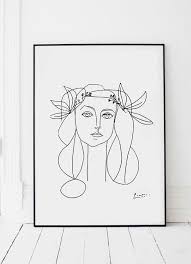 Bilder von pablo picasso als kunstdrucke poster, leinwandbilder und gerahmte bilder. Picasso Sketch Picasso Drawing Art And By Villacapriartworks Picasso Zeichnung Illustration Posterdrucke