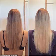 This is one of my favorite hair mask! Woman Shows Off 12 Weeks Worth Of Hair Growth After Taking An Energy Vitamin Daily Mail Online