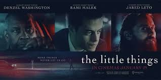 The sequence of the line the little things.are what get you caught with a scene of denzel, head down, gloves on, in a room full of plastic bags. Baylorproud Bu Alum S Latest Film The Little Things Stars Denzel Washington Rami Malek Jared Leto