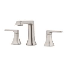 Widespread faucet styles are easy to clean and look more. Spot Defense Brushed Nickel Penn Lf 049 Pegs 2 Handle 8 Widespread Bathroom Faucet Pfister Faucets