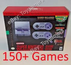 Sep 29, 2017 · super nintendo classic edition console nintendo you've been waiting a long time for this. Snes Super Nintendo Classic Mini Edition Modded 150 Snes Games Brand New Price 229 99 Ends On 4 Weeks V Super Nintendo Nintendo Mini Classic Nintendo