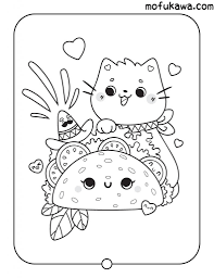 Kawaii is japanese for tiny, cute and cuddly. Printable Kawaii Coloring Pages For Kids And Adults