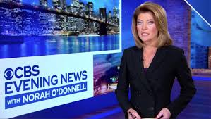 It's still a heady perch — one once occupied by walter cronkite during seminal moments in. Cbs Evening News Gets Bluer Look New Sound For Norah O Donnell Debut Newscaststudio
