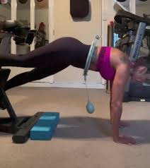 Fit To The Core with Angel-Q 💪💧💪💧#fithoop #leannlifefithoop #hulahoop  #fyp #fypシ #smarthoop #core