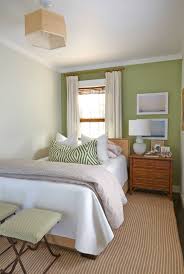 You might add in an eames lounge chair in the corner and keep the rest of the room open. 75 Beautiful Small Bedroom With Green Walls Pictures Ideas July 2021 Houzz
