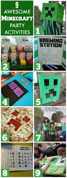 Check Out These 15 Awesome Minecraft Party Activities Minecraft Party Activities Party Activities Minecraft Party
