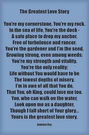 The Greatest Love Story Poem Christian Quote