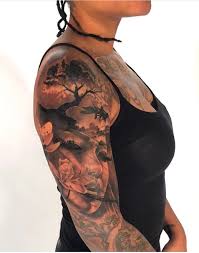 Inked Tattoos China Nature Flowers Tattoo Tattoosideas Tattooart African Tribal Tattoos Black Girls With Tattoos Tribal Shoulder Tattoos