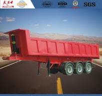 Factory price 3-axle square tipper semi-trailer made in ...