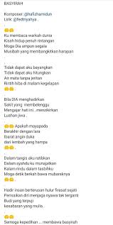 Di antara mereka kita duduk berdua. Luahan Hati Lirik