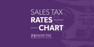 state sales tax rates sales tax institute