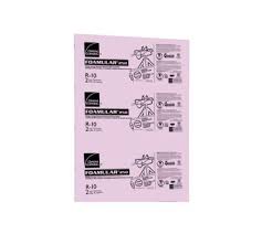 Owens corning propink® insulating sheathing is a premium insulating panel used to construct the exterior walls of your home. 1 1 2 In X 4 Ft X 8 Ft Owens Corning Foamular 250 Extruded Polystyrene Xps Rigid Foam Insulation At Pioneer Materials Inc