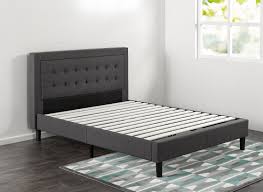 Pricing, promotions and availability may vary by location and at target.com. Zinus 43 Dachelle Upholstered Platform Bed Frame Dark Grey Queen Walmart Com Walmart Com