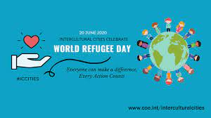 Anniversaries, birthdays, major events, and time capsules. World Refugee Day 2020 Everyone Can Make A Difference Every Action Counts Intercultural Cities Newsroom