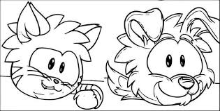 Some of the colouring page names are puffle coloring large images, puffle coloring large click on the colouring page to open in a new window and print. Dog And Cat Puffle Coloring Page Free Printable Coloring Pages For Kids