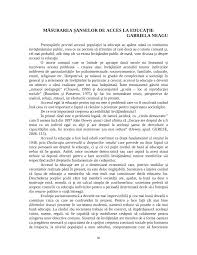 Pdf MÄƒsurarea Sanselor De Acces La EducaÅ£ie