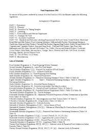 Holdings food act 1983 and food regulations 1985 act 281. Mal Food Regulation