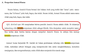 Surat al a'raf sendiri artinya adalah tempat tertinggi. Q S Al A Raf Ayat 180 Menjelaskan Bahwa Pemilik Asma Ul Husna Adalah Allah Di Dalamnya Terkandung Brainly Co Id