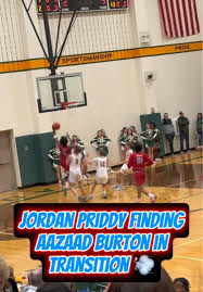 Jordan Priddy Up The Court To Aazaad Burton 💨🎯#basketball #fyp #fory...