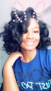 Split your hair in the middle and let those ringlets frame your face. Natural Hair Flat Iron 4c 4b Straight Hair Black Girl Flat Iron Hair Styles Hair Styles Straight Hairstyles