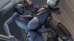 Liara sfm monster (mass effect sex)