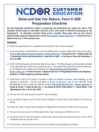 It sends your site's form submission directly into your inbox without a need for any easy form endpoints for your html forms. Nc Dor E 500 Checklist Fill Out Tax Template Online Us Legal Forms