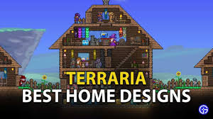 Playing minecraft, i like making circular things. Best Terraria House Designs Cool Housing Ideas To Build A Home