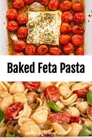 Baked Feta Pasta Recipe In 2021 Feta Pasta Pasta Recipes Creamy Pasta Recipes
