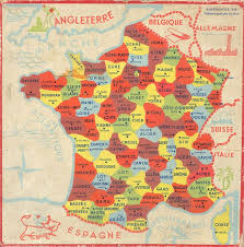 Geopuzzle France Map Illustrated Map Map