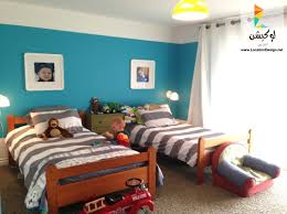 احدث غرف اطفال بسريرين منفصلين مودرن لوكشين ديزين نت Kids Bedroom Designs Toddler Boy Room Decor Toddler Boys Room