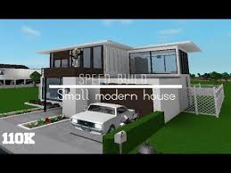 Small Modern House 110k Speed Build Roblox Bloxburg Youtube This is a fan group for the game welcome to bloxburg, if you would like to support me go to our store in the group and purchase any of our clothing. small modern house 110k speed build roblox bloxburg