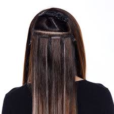 It is made with wide and long sections that are attached to the natural hair in the upper region. Tape Extensions Tape In Extensions