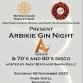 Arbikie Gin Night & 70’s/80’s disco. event image