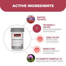 Check spelling or type a new query. Swisse Hair Skin Nails With Vitamin C Biotin For Healthy Hair Skin Nails Buy Swisse Hair Skin Nails With Vitamin C Biotin For Healthy Hair Skin Nails Online