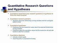 Research question in qualitative research, a research question that reflects the identified phenomenon of interest is used to direct the course of the research. Do All Quantitative Studies Have A Hypothesis Quora