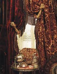 Chintz Of Darkness Curtains Victorian Victorian Interiors