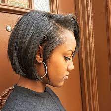 Black hair works nicely with quick and easy styles like a pixie cut or updo, as well as classy and trendy hairstyles like a parted bob with bangs. 25 Short Relaxed Hairstyles