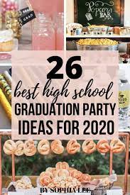 Graduation gifts can leave a big impact on new grads, whether it is something sweet to commemorate the big moment or something useful that will help them transition smoothly. 26 High School Graduation Party Ideas 2020 Graduates Will Obsess Over By Sophia Lee High School Graduation Party Favors Graduation Party High High School Graduation Party Decorations