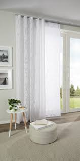 Pretty Curtain With Delicate Pattern In White By Esposa