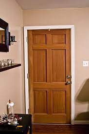 Painting a door—particularly an older wood one with trim and molding—generally requires some effort to prepare the surface. Ohh Baby Turning The Door White Wood Doors Interior Wood Doors White Trim Doors Interior