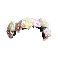 Forest Graves Liked On Polyvore Featuring Accessories Hair Accessories Flowers Flower Crowns Fillers Floral Crown Digital Flowers Crown Aesthetic Floral