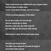 In order to grasp their meanings, the two versions of the nurse's song in both william blake's the songs of innocence and the songs of experience are the poem features children at play in the hills while their elder nurse watches over them. 1