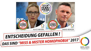 Die schweiz ist für alice weidel offenbar keine alternative mehr zu deutschland: Alice Weidel Und David Berger Am Homo Pranger
