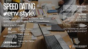You both want to cut to the chase to find out whether there's any point in meeting up later for a longer date. Speed Dating Env Style Environment University Of Waterloo