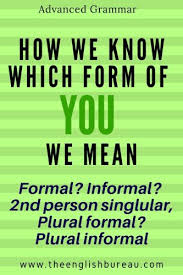 Kuliah informal teknologi informasi can be abbreviated as kiti. You Plural Singular Informal Or Formal