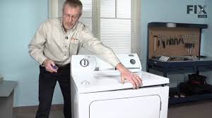 At its core, however, its operation is similar to that of other gas dryers, and barring control panel malfunctions, it can fail to produce heat for the same reasons. Kenmore Dryer Repair How To Replace The Multi Rib Belt 92 1 4 Youtube