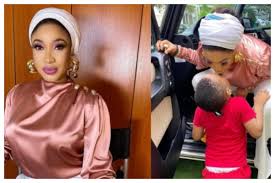Nollywood actress tonto dikeh has revealed some new pictures of her son. I Am Jealous Of The Relationship My Son Has With His Nanny Tonto Dikeh
