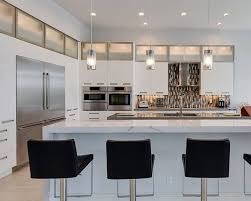 Your Cabinets Look Stunning In This Modern Aluminum Frame Cabinet Doors Ideal For Ren Aluminum Kitchen Cabinets Framed Kitchen Cabinets Upper Kitchen Cabinets